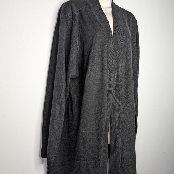 Karen Scott Open-Front Cardigan - Picture 3 of 5